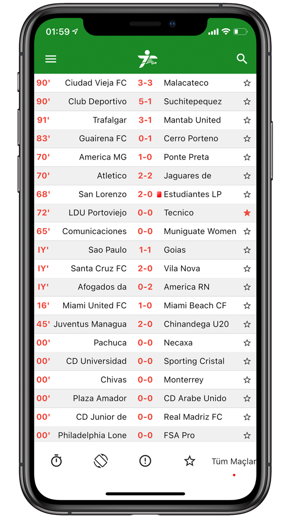 iTahmin mobile app screen