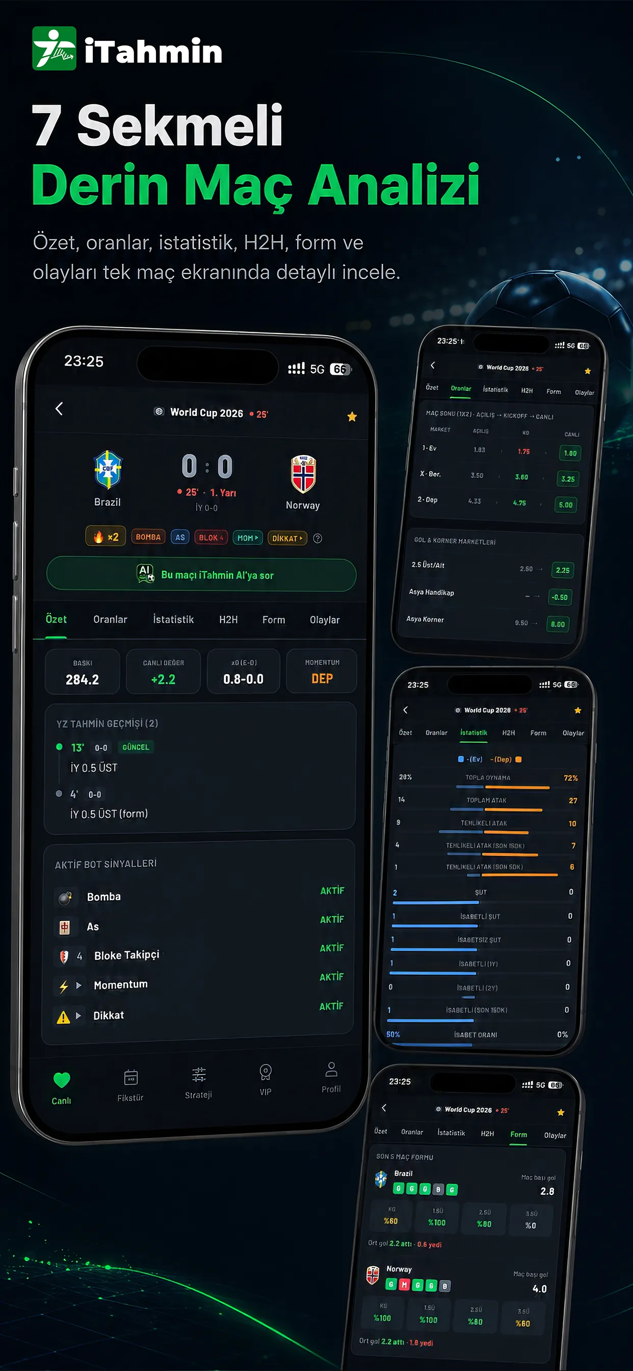 iTahmin mobile app screen