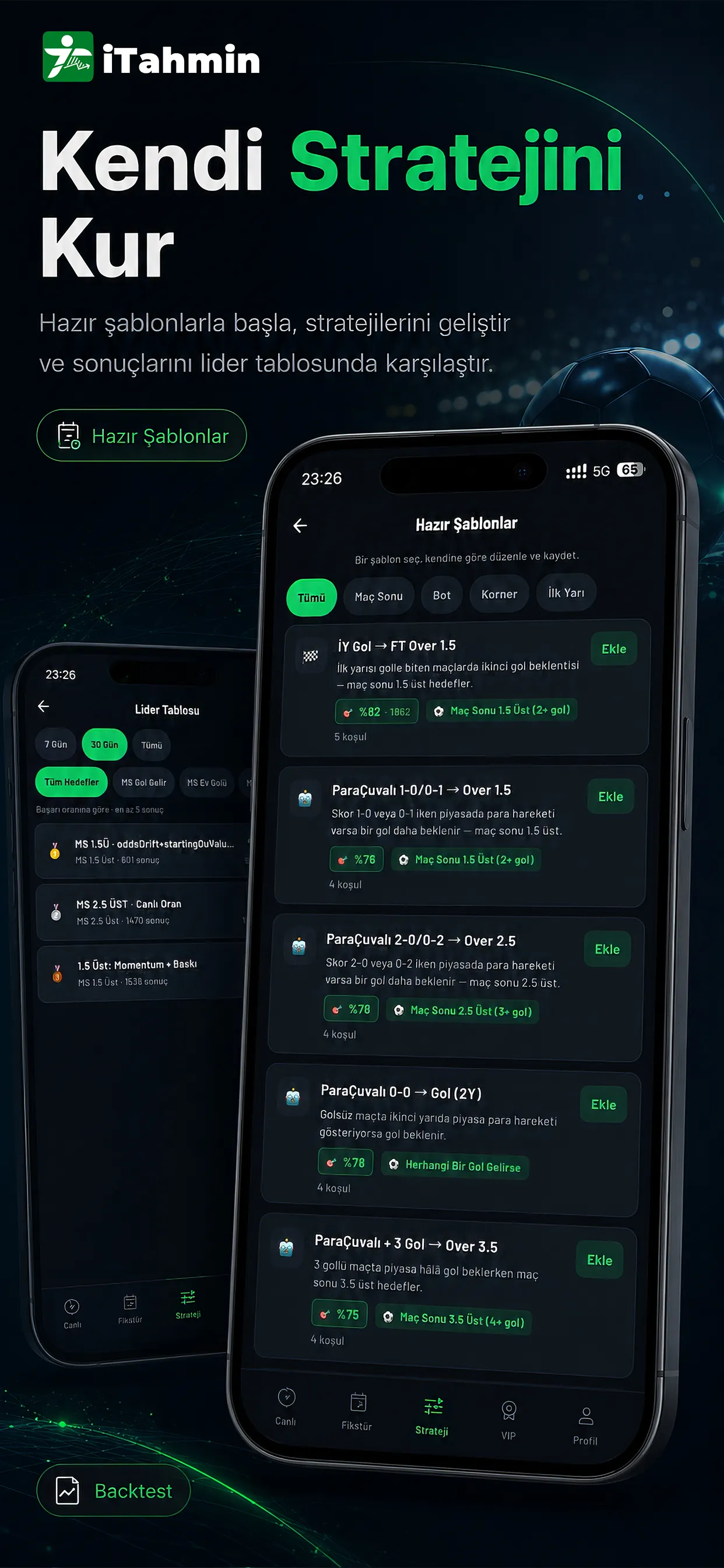 iTahmin mobile app screen